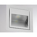 Molto Luce LED Wandeinbauleuchte WINDOW II, 3W, 3000K, IP20, alu geb�rstet
