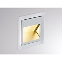 Molto Luce LED Wandeinbauleuchte WINDOW II, 3W, 3000K, IP20, alu geb�rstet