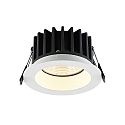 Molto Luce LED Deckeneinbaustrahler CHICCO ROUND, rund, 7W, 3000K, wei� matt