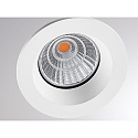Molto Luce LED Deckeneinbaustrahler CHICCO ROUND, rund, 7W, 3000K, wei� matt