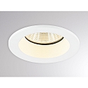 Molto Luce LED Deckeneinbaustrahler CHICCO ROUND, rund, 7W, 3000K, wei� matt