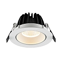 Molto Luce LED Einbaustrahler KALIO ROUND R, rund, 24�, 9W, 2700K, wei�