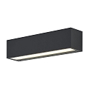 Molto Luce LED Outdoor Wandleuchte LINE 25 DOUBLE, direkt/indirekt, 15W, 2700/3000K, anthrazit