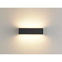 Molto Luce LED Outdoor Wandleuchte LINE 25 DOUBLE, direkt/indirekt, 15W, 2700/3000K, anthrazit
