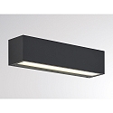 Molto Luce LED Outdoor Wandleuchte LINE 25 DOUBLE, direkt/indirekt, 15W, 2700/3000K, anthrazit
