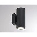 Molto Luce LED Outdoor Wandleuchte FORIS ROUND DOUBLE W, Up&Down, 2700/3000K, anthrazit