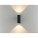 Molto Luce LED Outdoor Wandleuchte FORIS ROUND DOUBLE W, Up&Down, 2700/3000K, anthrazit