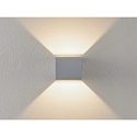 Molto Luce LED Wandleuchte FORO SHORT, 4W, 2700K, silber matt