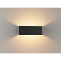 Molto Luce LED Wandaufbauleuchte ALICA, 9W, 3000K, schwarz matt
