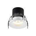 Molto Luce LED Einbaustrahler IVY ROUND, rund, 20�, 7W, 3000K, wei� matt