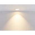 Molto Luce LED Einbaustrahler IVY ROUND, rund, 40�, 7W, 3000K, wei� matt