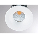 Molto Luce LED Einbaustrahler IVY ROUND, rund, 40�, 7W, 3000K, wei� matt