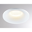 Molto Luce LED Einbaustrahler IVY ROUND, rund, 40�, 7W, 3000K, wei� matt