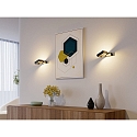 Molto Luce LED Wandleuchte BO SINGLE, 4W, 2700K, schwarz matt