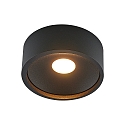 Molto Luce LED Deckenleuchte CARMI, 13W, 2700K, schwarz matt