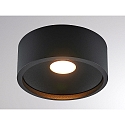 Molto Luce LED Deckenleuchte CARMI, 13W, 2700K, schwarz matt