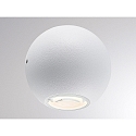 Molto Luce LED Outdoor Wandleuchte NELL W, 2x 2,5W, 3000K, wei� matt