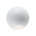 Molto Luce LED Outdoor Wandleuchte NELL W, 2x 2,5W, 3000K, wei� matt