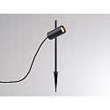 Molto Luce LED Erdspie�leuchte CHOPA F, 7W, 3000K, schwarz matt