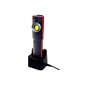 LED Akku-Handstrahler HELFA MOBIL COB, IP54 IK07, 10+3W 6500K 1000+150lm 90°, schwarz