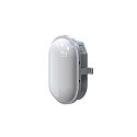 damp-proof luminaire ZELLA NEO oval, impact resistant, switchable, multipower IP54, grey 