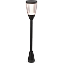 Solar Standleuchte ONDIN, IP54, 80cm, mit PIR-Sensor + Erdspieß, 2W 3000K 220lm, 3 Funktionen, Alu-Druckguss / PC, anthrazit