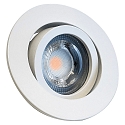 Lumire encastre DECOCLIC KOIN DIM rond, pivotant, lot de 1 IP20, blanche gradable 7,6W 550lm 3000K 38 38 CRI > 97