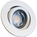 Luce da incasso DECOCLIC 68MM rotondo, girevole, Dim-To-Warm, Set di 1 IP20, bianco dimmerabile 7