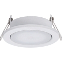 Luce da incasso MEGATRON PLANEX GX53 IP20, Bianco, laccato