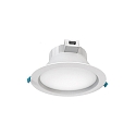 recessed luminaire FILA DF Ø 25CM CCT Switch, switchable, multipower, with diffuser IP54, white  14