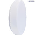 Megatron Luminaire de surface DECKO FL,AT Ø 35CM plat, CCT Switch, commutable, multipower IP54, blanche 