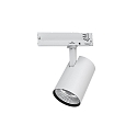 3-phase spot ANGOLO L adjustable, switchable, focusable IP20, white 
