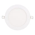 ceiling recessed luminaire PANEL FLAT 145 R SCCT MP round, CCT Switch, switchable, multipower IP44, white 