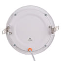 LED Einbau-Panel FLAT 145R SCCT MP, IP44, rund, Ø 14.5cm, 8W (Multipower) 3000/4000/5700K, schaltbar