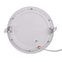 nobil ceiling recessed luminaire PANEL FLAT 170 R SCCT MP round, CCT Switch, switchable, multipower IP44, white 