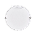 nobilé Panneau à LED FLAT 300 R rond, UGR < 19, adapté aux postes de travail avec écran, 10W 1150lm 4000K CRI 80 nobilé Panneau à LED FLAT 300 R rond, UGR < 19, adapté aux postes de travail avec écran, 10W 1150lm 4000K CRI 80