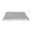 nobilé LED Panel FLAT 300 Q UGR19, 10W, 3000K, 1100lm, 350mA, bildschirmarbeitsplatztauglich, IP20, titan matt nobilé LED Panel FLAT 300 Q UGR19, 10W, 3000K, 1100lm, 350mA, bildschirmarbeitsplatztauglich, IP20, titan matt