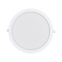 Pannello LED FLAT 300 R SCCT rotondo, UGR < 19, adatto a postazioni di lavoro VDU, 10W 3000K