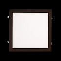 LED Panel FLAT 300 Q SCCT UGR19, 10W, 3000K, 350mA, bildschirmarbeitsplatztauglich, IP20, schwarz