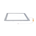 nobilé Pannello LED FLAT 300 Q TUN angolare, UGR < 19, adatto a postazioni di lavoro VDU, 10W 2700|6500K nobilé Pannello LED FLAT 300 Q TUN angolare, UGR < 19, adatto a postazioni di lavoro VDU, 10W 2700|6500K