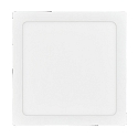 Panneau à LED 300 Q angulaire, UGR < 19, adapté aux postes de travail avec écran, gradable 12W 1000lm 3000K CRI 80