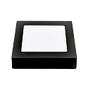 Downlight de surface LED PANEL FLAT 170 Q SCCT MP angulaire, CCT Switch, commutable, multipower IP44, blanche 