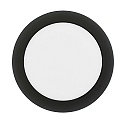Downlight de surface LED PANEL FLAT 170 R SCCT MP rond, CCT Switch, commutable, multipower IP44, noir 