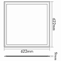 nobilé Panneau à LED LED PANEL Q2S UGR<19 TUNABLE WHITE DALI pour VDU, contrôlable par DALI, Tunable White, UGR < 19 nobilé Panneau à LED LED PANEL Q2S UGR<19 TUNABLE WHITE DALI pour VDU, contrôlable par DALI, Tunable White, UGR < 19