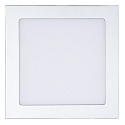 LED panel FLAT 130 Q square, dimmable 11W 1100lm 2000|3000K CRI >80