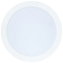 LED Einbau-Panel FLAT 130 R, IP44, Bad + K�che, rund, � 17cm, 350mA (exkl. BG), dimmbar, 11W 3000K 930lm 120�, wei�