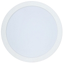 LED Einbau-Panel FLAT 175 R, IP44, Bad + K�che, rund, � 22.5cm, 350mA (exkl. BG), dimmbar, 13W 4000K 1500lm 120�, wei�