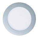 LED Einbau-Panel FLAT 300 R DTW, IP20, rund, � 29.5cm, 350mA (exkl. BG), 19W 2000-3000K 2130lm 120�, dim-to-warm, Titan matt