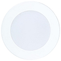 LED Einbau-Panel FLAT 50 R, IP44, Bad + K�che, rund, � 8.9cm, 350mA (exkl. BG), dimmbar, 5W 4000K 430lm 120�, wei�