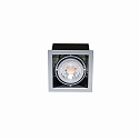 Recessed LED luminaire LED MINI KARDAN E1, 7W 3000K 38, CRi>90, dimmable, matt titatium